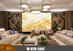 Tấm nhựa giả đá bóng gương W-OTD-2047