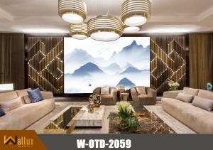 Tấm nhựa giả đá bóng gương W-OTD-2059