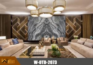 Tấm nhựa giả đá bóng gương W-OTD-2073