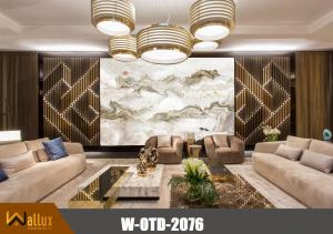 Tấm nhựa giả đá bóng gương W-OTD-2076