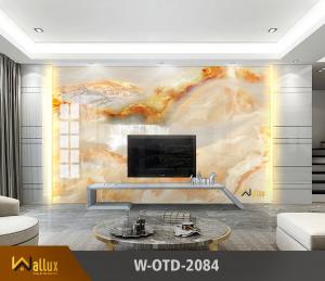 Tấm nhựa giả đá bóng gương W-OTD-2084