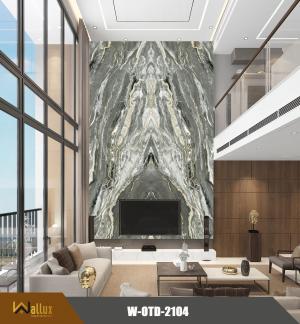 Tấm nhựa giả đá bóng gương W-OTD-2104