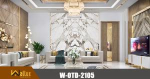 Tấm nhựa giả đá bóng gương W-OTD-2105