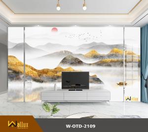 Tấm nhựa giả đá bóng gương W-OTD-2109