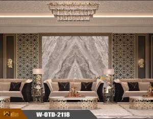 Tấm nhựa giả đá bóng gương W-OTD-2118