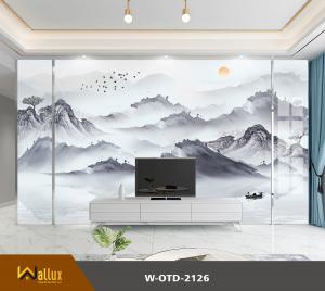 Tấm nhựa giả đá bóng gương W-OTD-2126