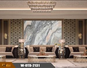 Tấm nhựa giả đá bóng gương W-OTD-2131