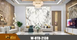 Tấm nhựa giả đá bóng gương W-OTD-2138