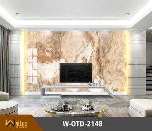 Tấm nhựa giả đá bóng gương W-OTD-2148