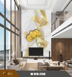 Tấm nhựa giả đá bóng gương W-OTD-2159