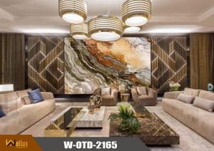 Tấm nhựa giả đá bóng gương W-OTD-2165