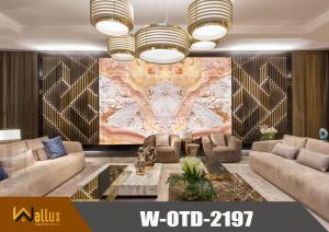 Tấm nhựa giả đá bóng gương W-OTD-2197