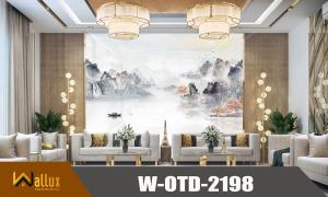 Tấm nhựa giả đá bóng gương W-OTD-2198