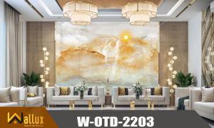 Tấm nhựa giả đá bóng gương W-OTD-2203