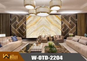 Tấm nhựa giả đá bóng gương W-OTD-2204