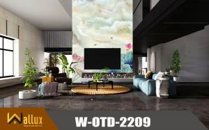 Tấm nhựa giả đá bóng gương W-OTD-2209