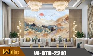 Tấm nhựa giả đá bóng gương W-OTD-2210