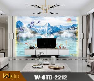 Tấm nhựa giả đá bóng gương W-OTD-2212