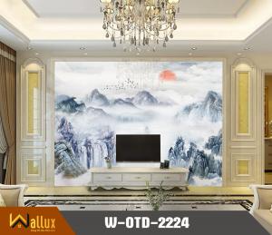 Tấm nhựa giả đá bóng gương W-OTD-2224