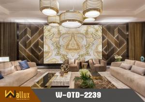 Tấm nhựa giả đá bóng gương W-OTD-2239