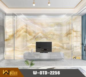 Tấm nhựa giả đá bóng gương W-OTD-2256