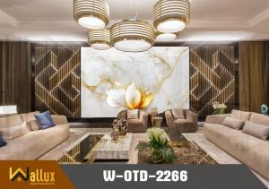 Tấm nhựa giả đá bóng gương W-OTD-2266