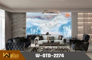 Tấm nhựa giả đá bóng gương W-OTD-2274