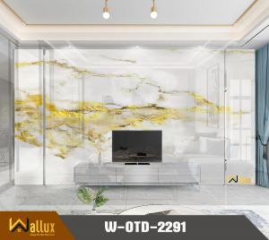 Tấm nhựa giả đá bóng gương W-OTD-2291