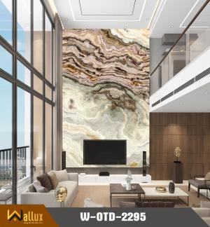 Tấm nhựa giả đá bóng gương W-OTD-2295