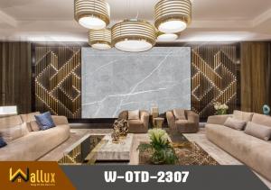 Tấm nhựa giả đá bóng gương W-OTD-2307