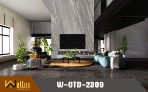 Tấm nhựa giả đá bóng gương W-OTD-2309