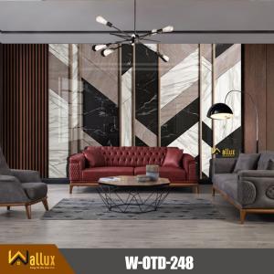 Tấm nhựa giả đá bóng gương W-OTD-248