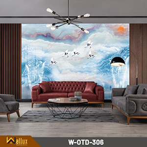 Tranh Đá Tráng Gương Wallux W-OTD-306