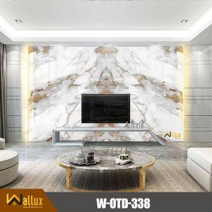 Tấm nhựa giả đá bóng gương W-OTD-338