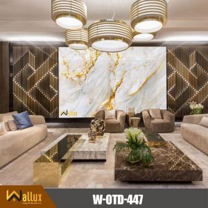 Tấm nhựa giả đá bóng gương W-OTD-447