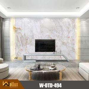 Tấm nhựa giả đá bóng gương W-OTD-494