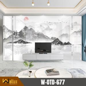 Tranh Đá Tráng Gương Wallux W-OTD-677