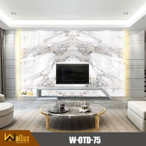 Tấm nhựa giả đá bóng gương W-OTD-75