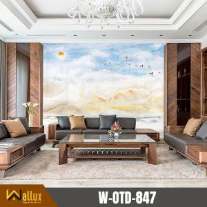 Tranh Đá Tráng Gương Wallux W-OTD-847