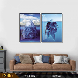 Bộ tranh treo tường pha lê tráng gương WHT-1182