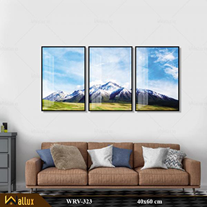 Bộ tranh treo tường pha lê tráng gương WRV-323