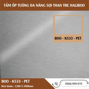 Tấm Ốp Tường 3 Lớp Haliboo BOO - K533-PET