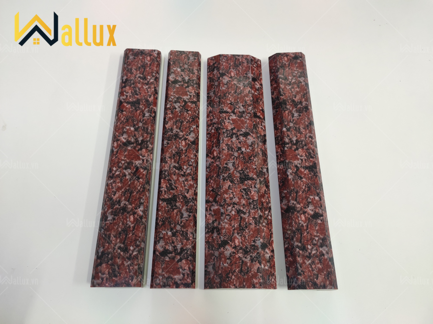 Ảnh: Nẹp tường & khung tranh trang trí kèm tấm ốp Wallux