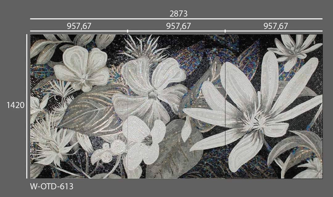 thi công mosaic 