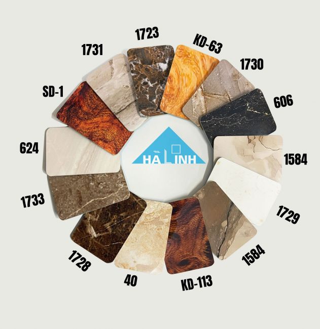 gỗ công nghiệp mdf bóng gương Haliwood 