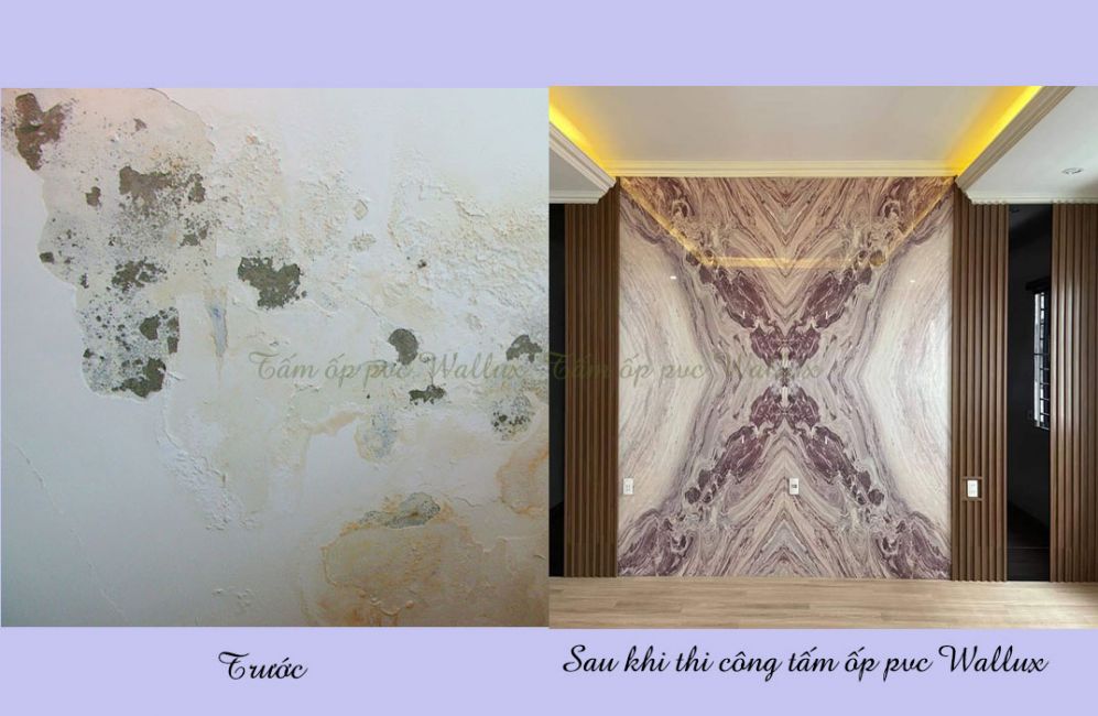 tấm pvc giả đá 