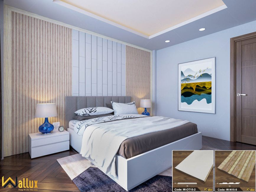 tấm ốp tường phẳng Wallux