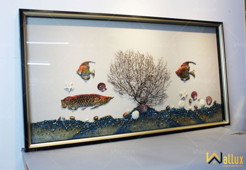 tranh ánh kim tại wallux