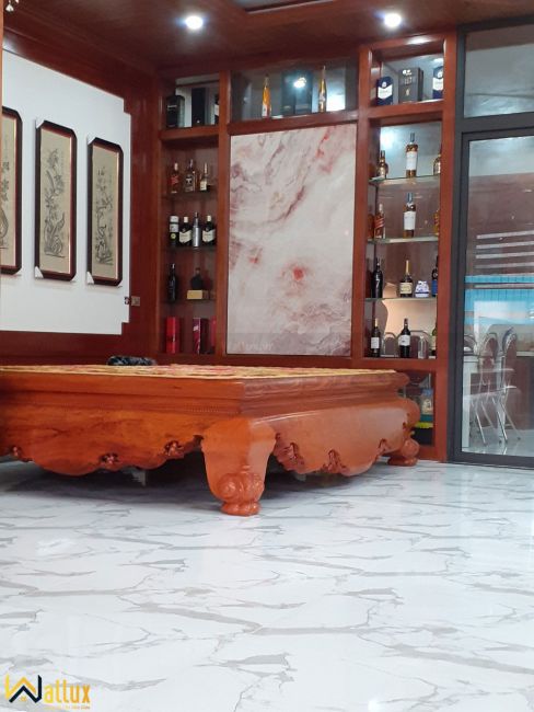 vách nhựa giả đá