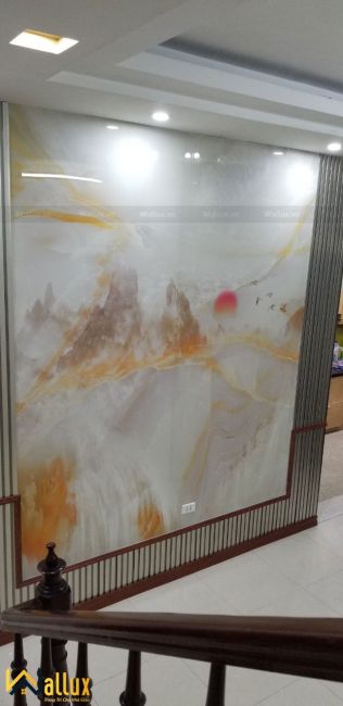 vách nhựa giả đá